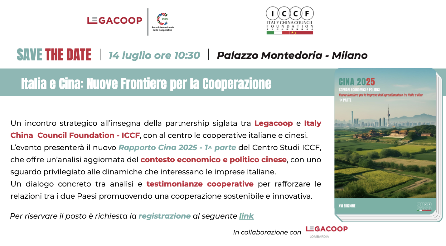 Italia e Cina: Nuove Frontiere per la Cooperazione